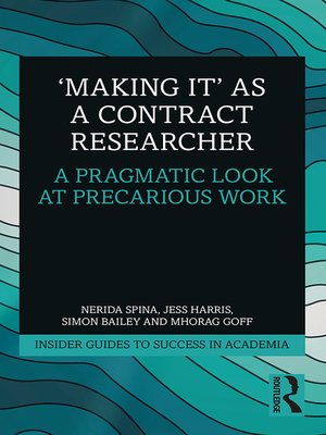 cover image of 'Making It' as a Contract Researcher